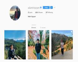 The young star is active on social media with his 162 followers on Instagram and 537 thousand on Twitter.